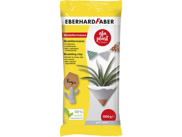 Boetseerklei Eberhard Faber Efaplast Classic grijs