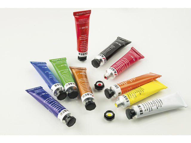 Plakkaatverf Eberhard Faber 6 kleuren tube 18 ml