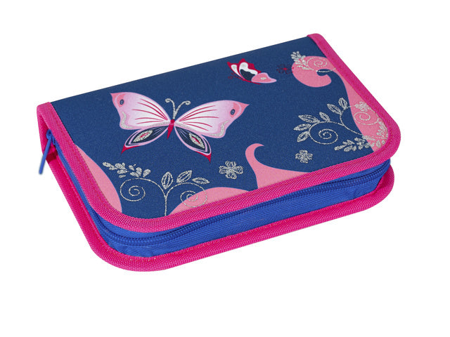 Etui Eberhard Faber gevuld 32 delig, 2 laags vlinders