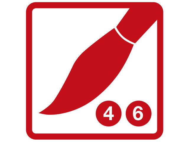 Penselenset Eberhard Faber Green Winner 4st. Rond/plat 4,6,8 en 12, synthetisch haar en handvat