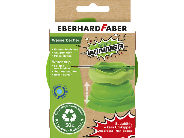 Watercup Eberhard Faber Green Winner groen