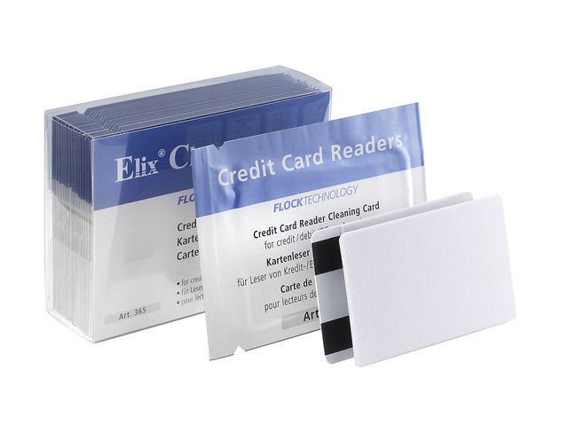 Reinigingskaart Elix voor pinapparaten met sluiterfunctie box 20 stuks