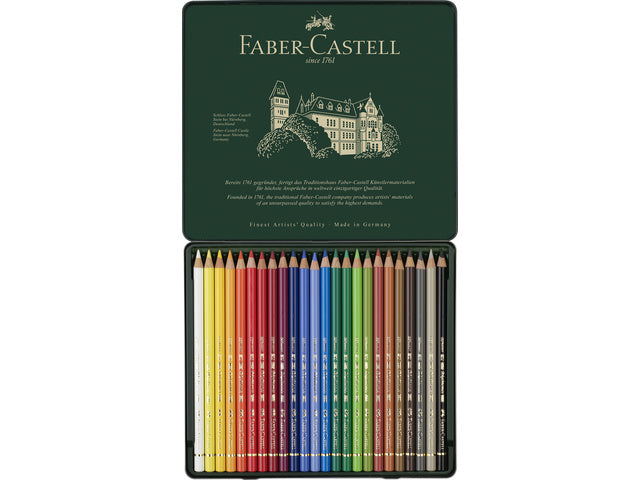Kleurpotlood Faber-Castell Polychromos etui a 24 stuks