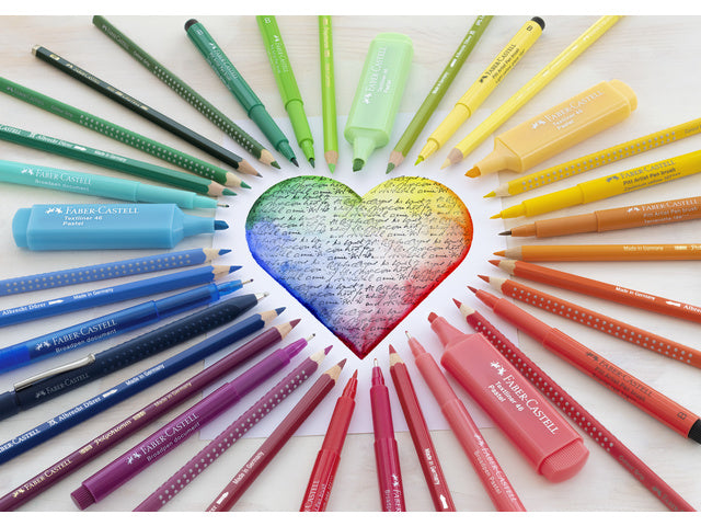 Roletui Faber-Castell Polychromos Potloden 30 Stück