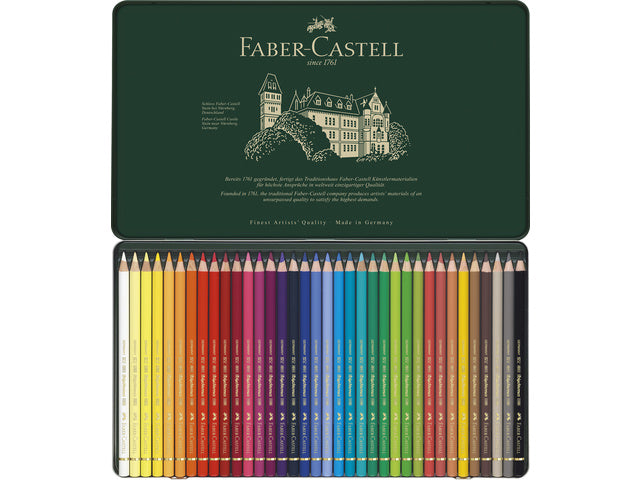 Kleurpotlood Faber-Castell Polychromos etui à 36 stuks
