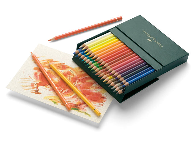 Buntes Faber-Castell Polychromos Studiobox mit 36 Stück