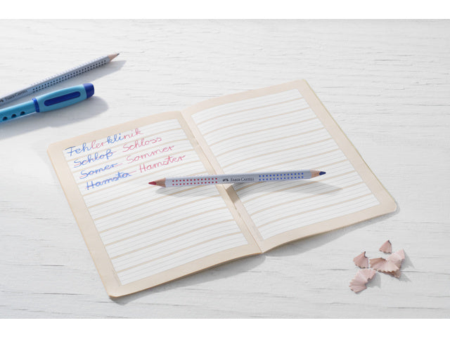 Kleurpotlood Faber-Castell Jumbo Grip Bicolor