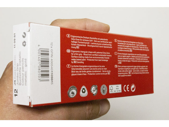 Kleurpotlood Faber-Castell Jumbo GRIP 81 goud