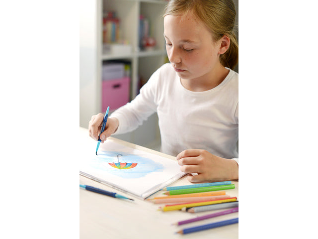 Kleurpotlood Faber-Castell Colour Grip 2001 kartonnen etui a 12 stuks