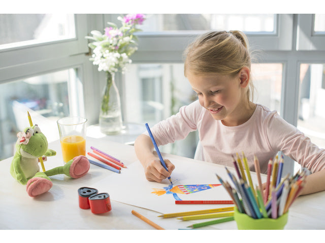 Kleurpotlood Faber-Castell Colour Grip 2001 15 cadmiumoranje donker