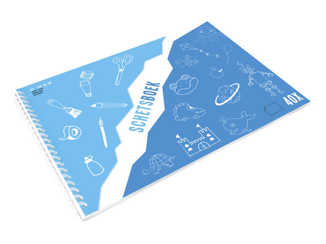 Kleurpotlood Faber-Castell Grip 48 stuks + gratis A3 Kangaro schetsboek