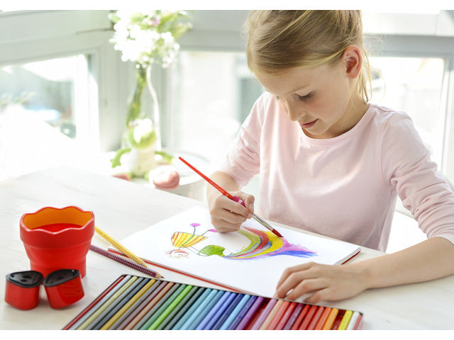 Kleurpotlood Faber-Castell Grip 2001 83 sienna gebrand