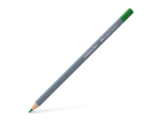 Aquarelkleurpotlood Faber-Castell Goldfaber 266 permanent groen