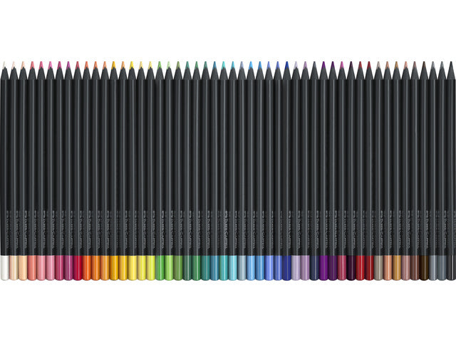 Kleurpotlood Faber-Castell Black Edition 50stuks in karton etui