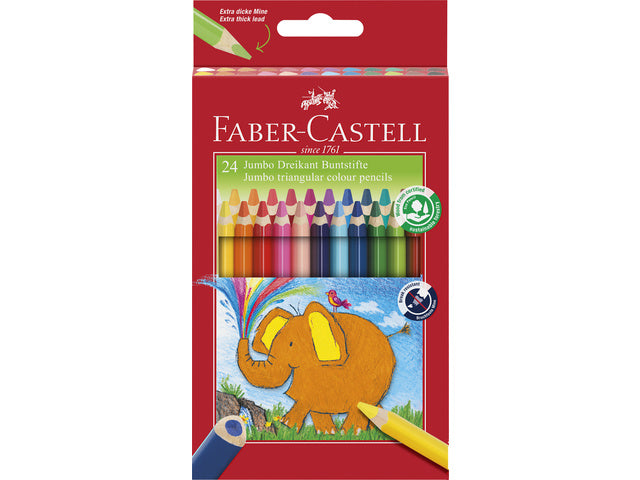 Buntstifte Faber-Castell Jumbo 24 Stück