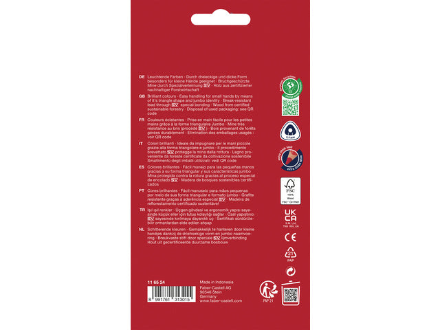 Buntstifte Faber-Castell Jumbo 24 Stück
