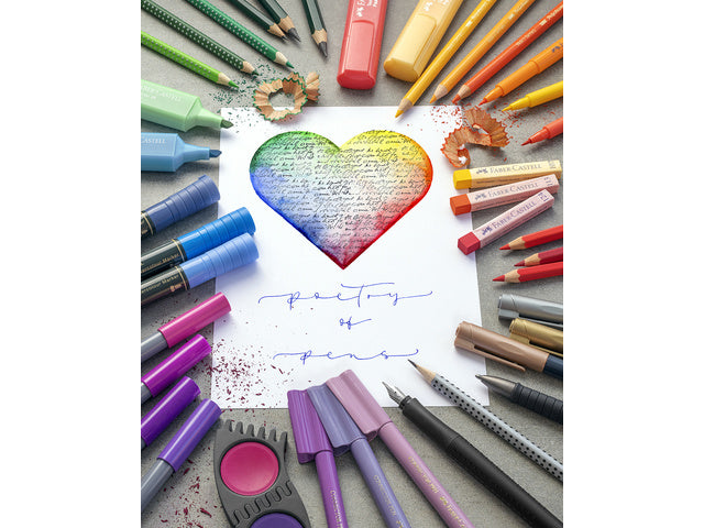 Stift Faber-Castell GRIP 2001 HB mit Gummi