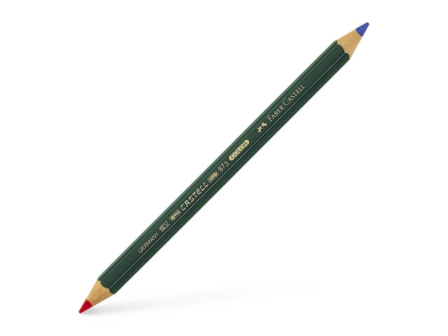 Kleurpotlood Faber-Castell 873 roodblauw