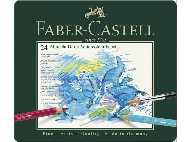 Aquarelpotlood Faber-Castell Albrecht Dürer etui à 24 stuks