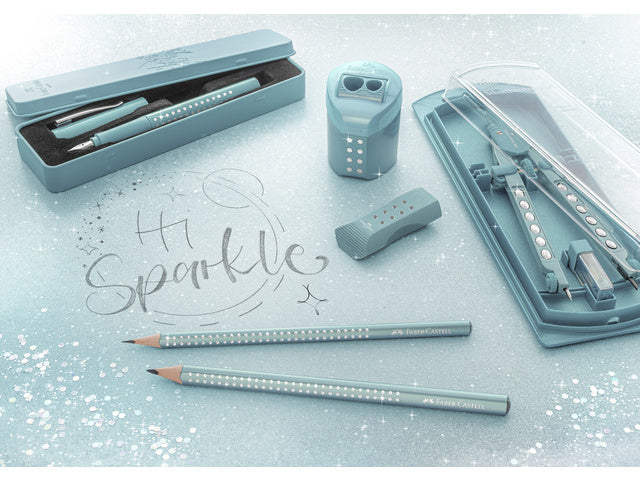 Stift Faber-Castell Grip sparkle ocean metallic