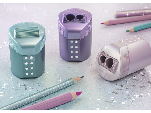 Stift Faber-Castell Grip sparkle ocean metallic