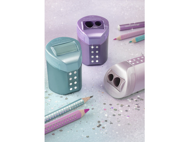 Stift Faber-Castell Grip sparkle ocean metallic