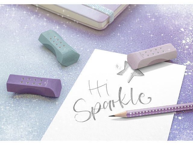 Potlood Faber-Castell Grip sparkle violet metallic