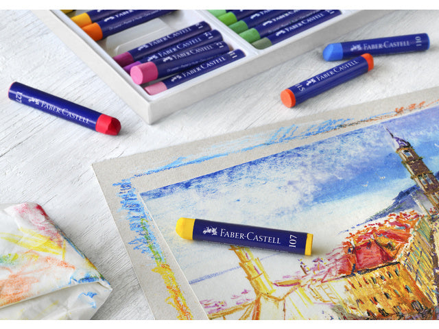 Oliepastels Faber-Castell Creative Studio etui a 36 stuks