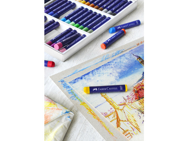 Oliepastels Faber-Castell Creative Studio etui a 36 stuks