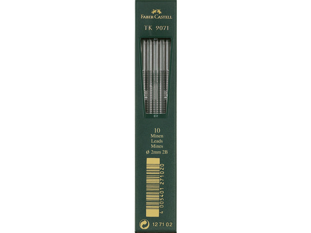 Potloodstiftjes Faber-Castell TK9071 2,0mm 2B