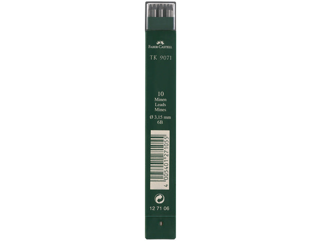 Potloodstiftjes Faber-Castell TK9071 3,15mm 6B