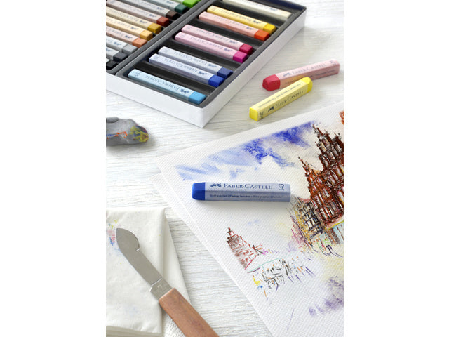 Pastelkrijt Faber-Castell Creative Studio Softpastel 24 delig etui