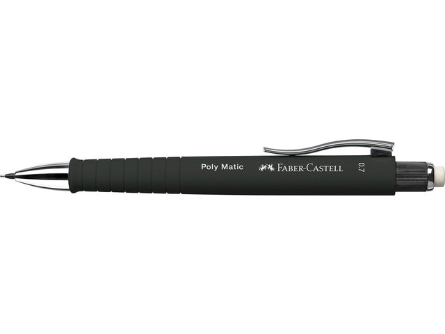 Vulpotlood Faber-Castell Polymatic 0.7mm zwart