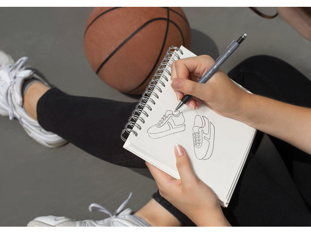 Vulpotlood Faber-Castell Grip 1347 0,7mm steengrijs