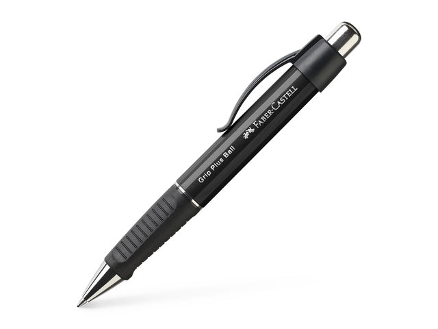 Kugelschreiber Faber-Castell GRIP Plus schwarz