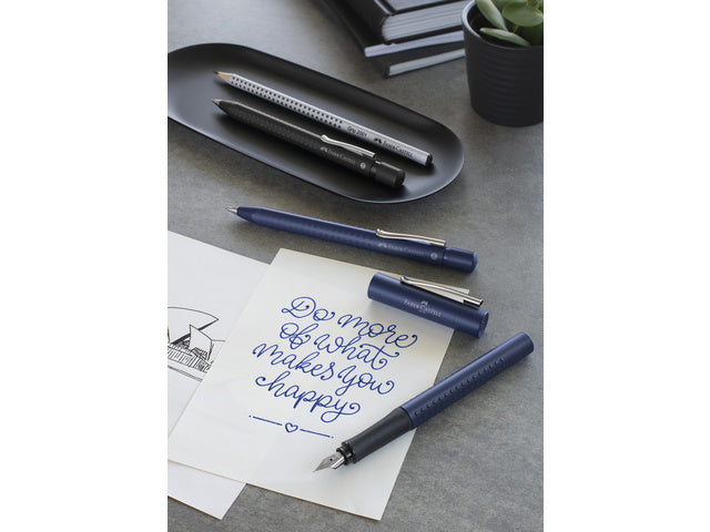 Balpen Faber-Castell Grip 2011 klassiek blauw