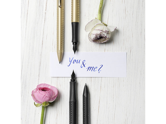 Balpen Faber-Castell Grip XB zwart