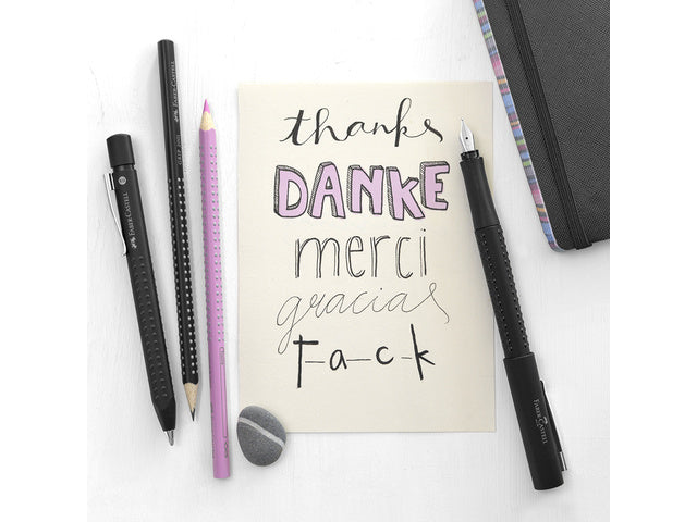 Balpen Faber-Castell Grip XB zwart