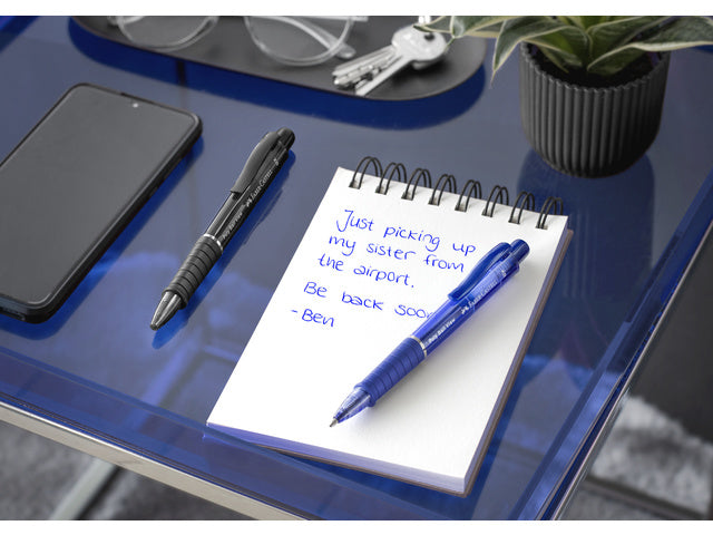 Balpen Faber-Castell Polyball Ansicht admiraal blauw
