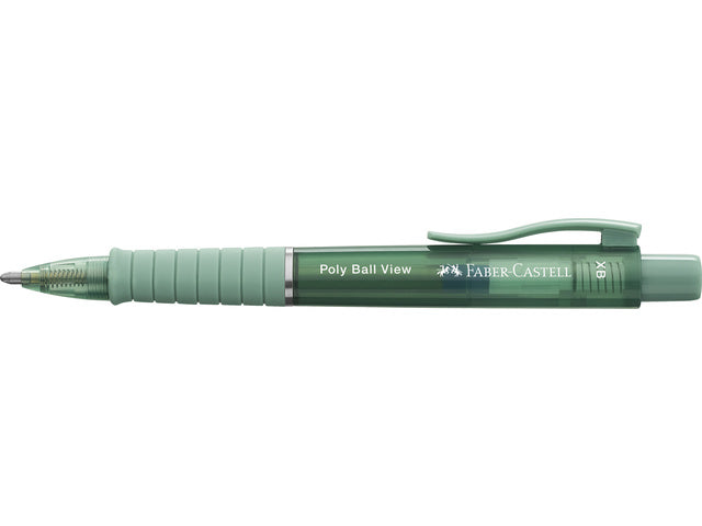 Balpen Faber-Castell Polyball View grüne lelie