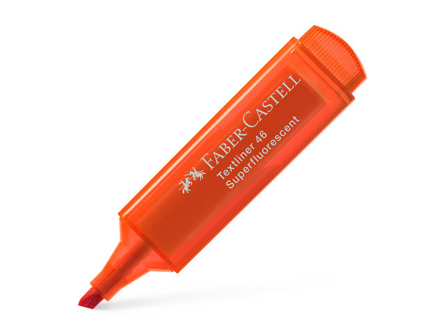 tekstmarker Faber-Castell 1546 oranje