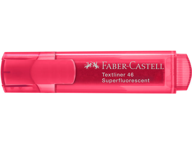 tekstmarker Faber-Castell 1546 rood