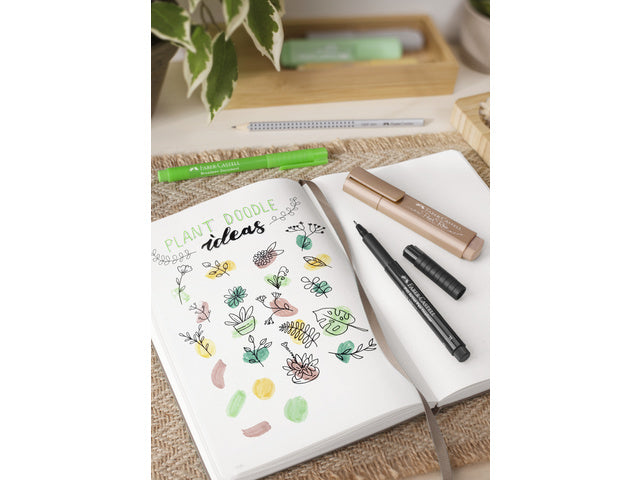 Tekstmarker Faber-Castel Metallic roze