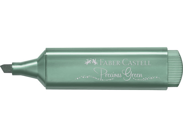 Tekstmarker Faber-Castell 46 metallic groen