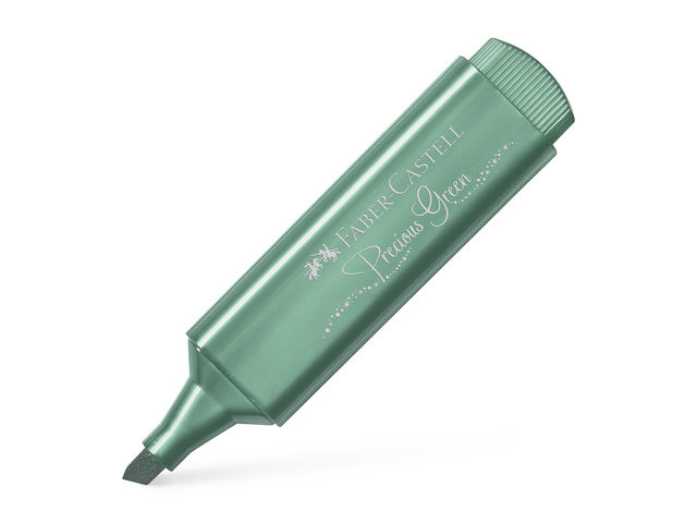 Tekstmarker Faber-Castell 46 metallic groen