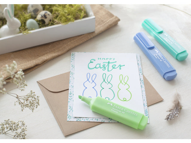 tekstmarker Faber-Castell 1546 pastel groen