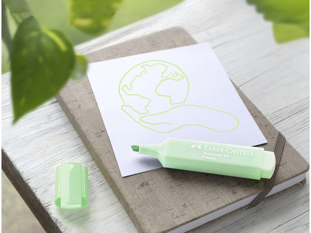 tekstmarker Faber-Castell 1546 pastel groen