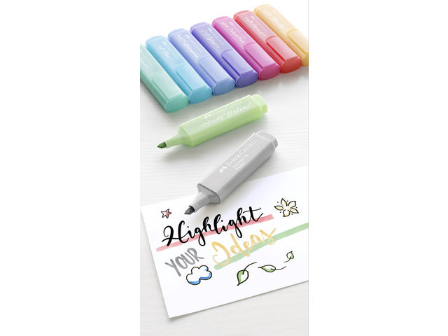 tekstmarker Faber-Castell 1546 pastel groen