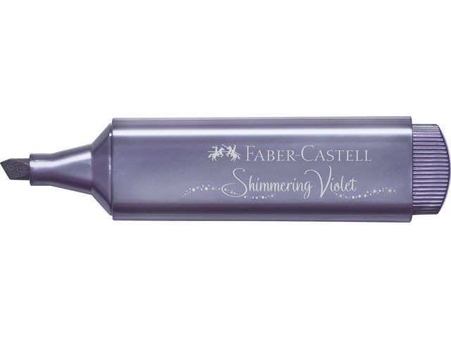 Tekstmarker Faber-Castell 46 metallic paars
