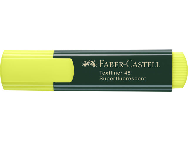 tekstmarker Faber-Castell 48 neon geel